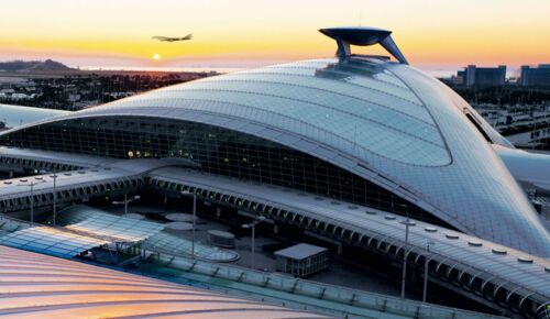 Incheon International Airport in South Korea