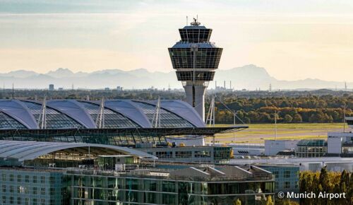 Munich Airport in Deutschland