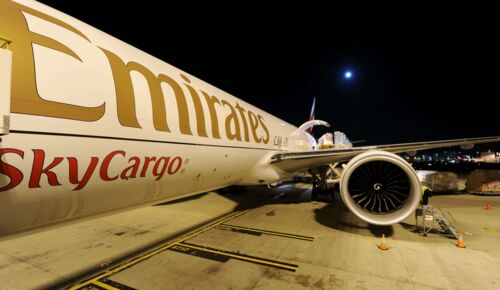 Emirates Cargo Mega Terminal at Dubai International Airport